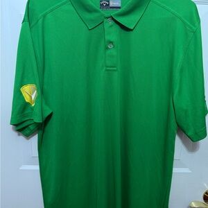 Callaway Green Polo Shirt for Golf